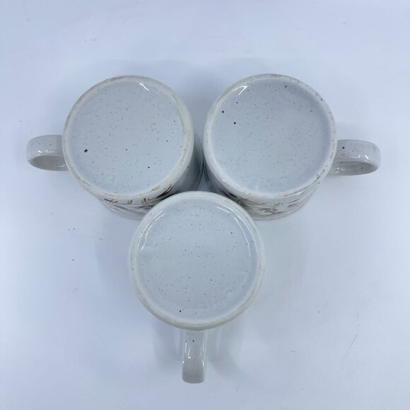 vintage stonehenge midwinter "wild oats" pattern cups and saucers set of 3 - Picture 4 of 7